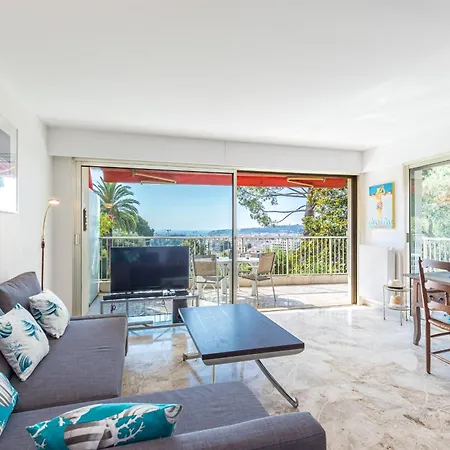 Sea View & Gardens In Антиб